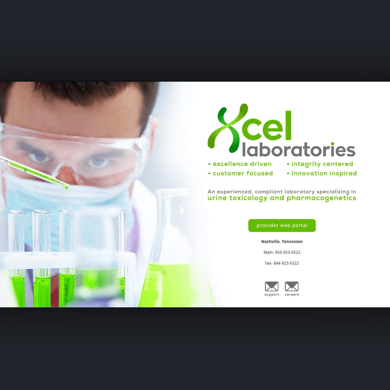 laboratory and science website - JLB, Best Web Design and Web Development Company in Nashville, Brentwood, and Franklin