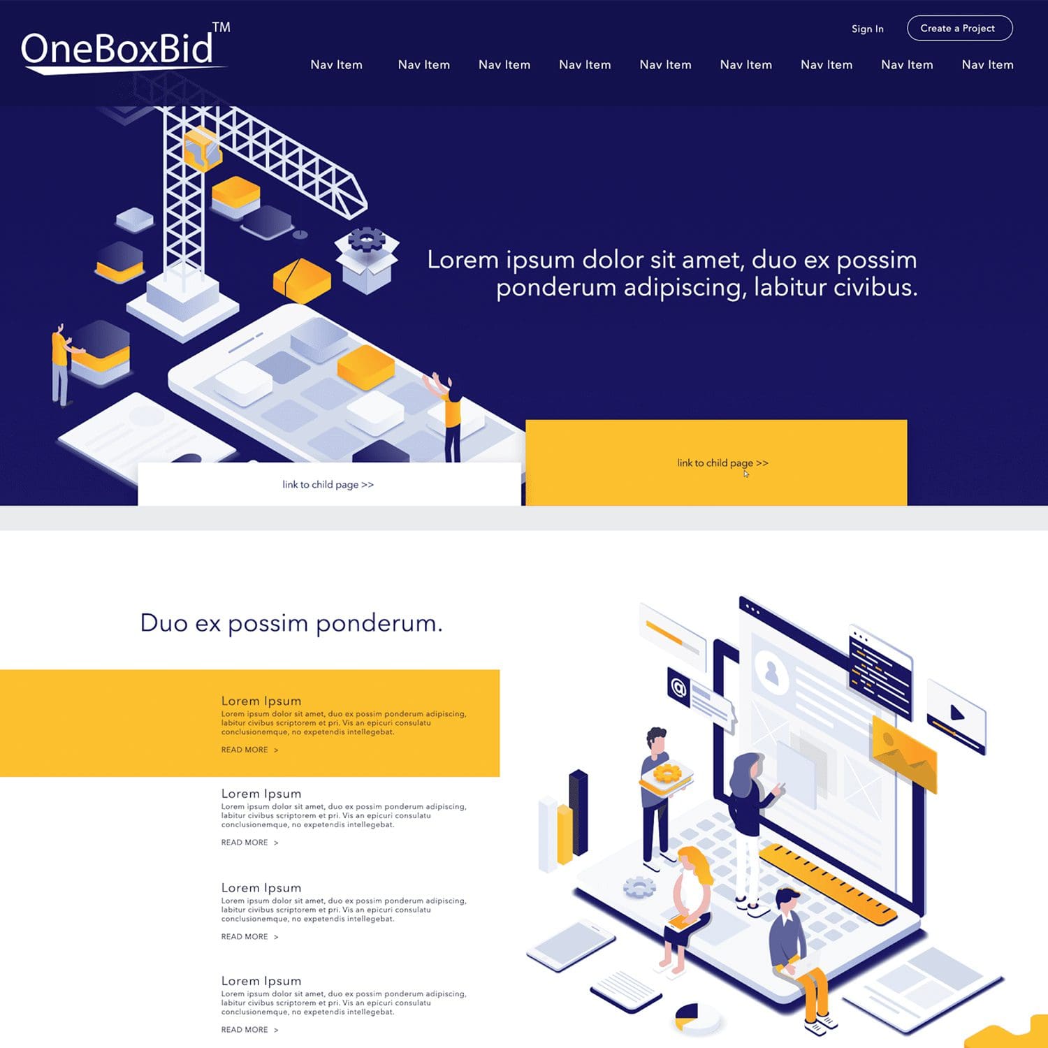 construction website - JLB, Best Web Design and Web Development Company in Nashville, Brentwood, and Franklin