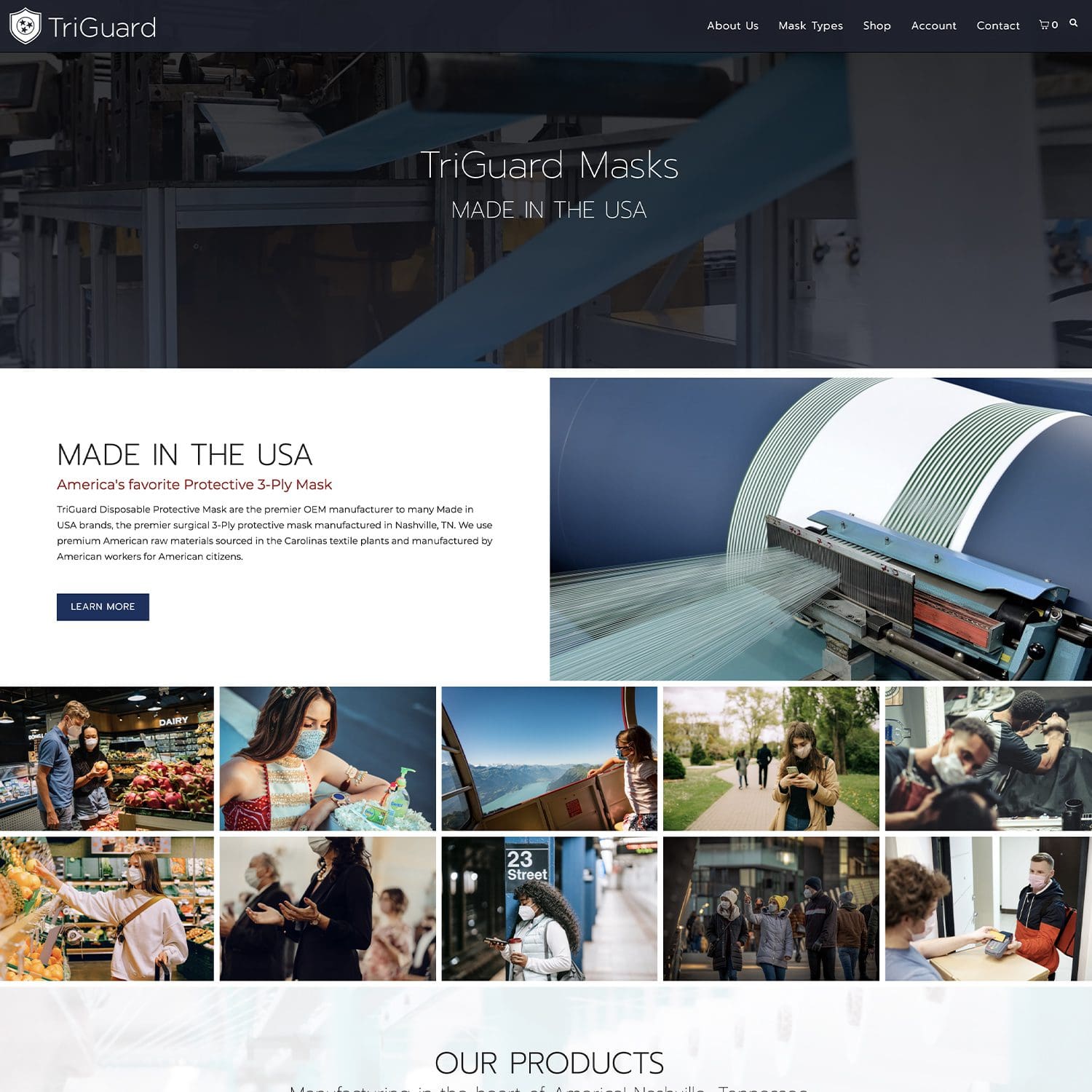 triguard business website - JLB, Best Web Design and Web Development Company in Nashville, Brentwood, and Franklin