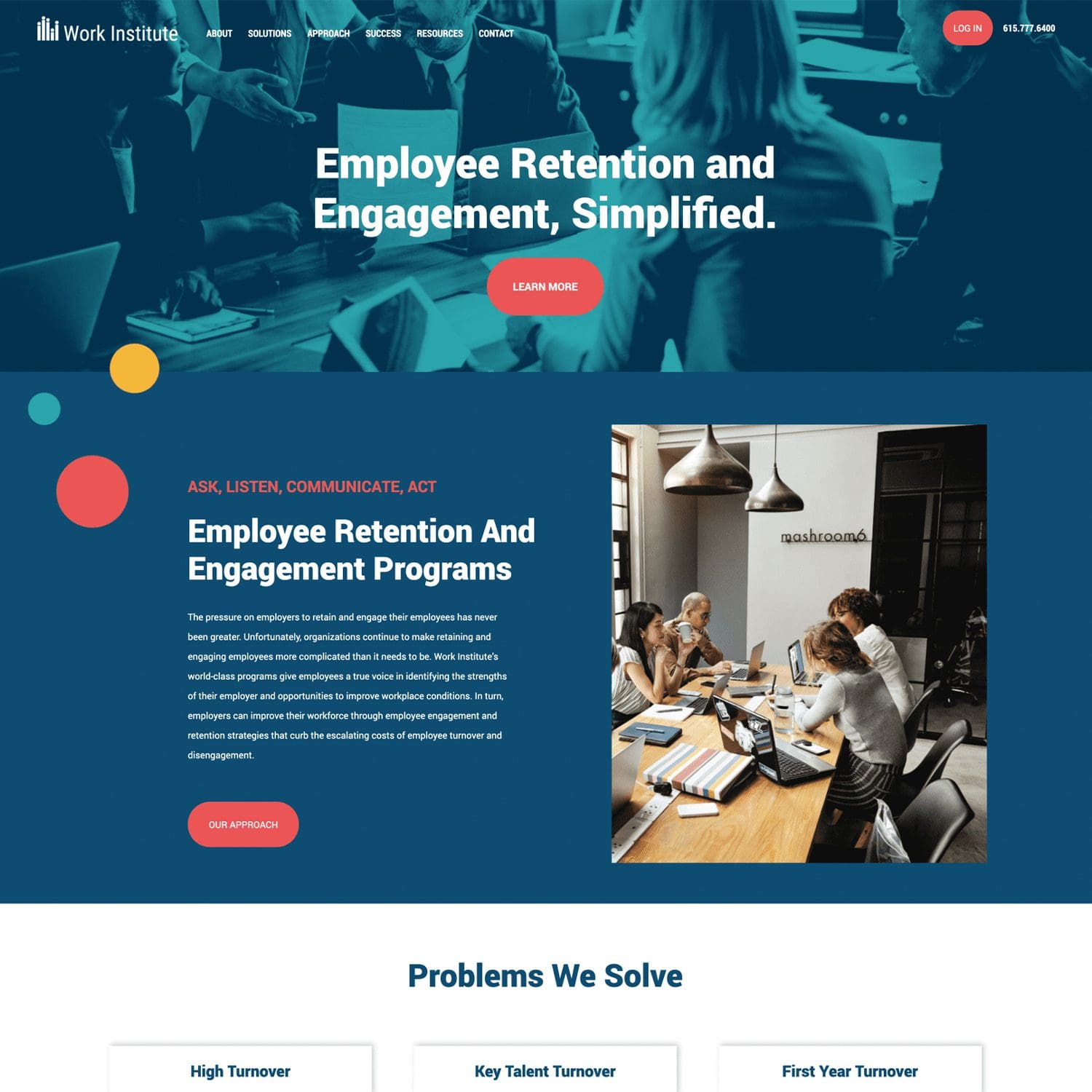 employee program business website - JLB, Best Web Design and Web Development Company in Nashville, Brentwood, and Franklin