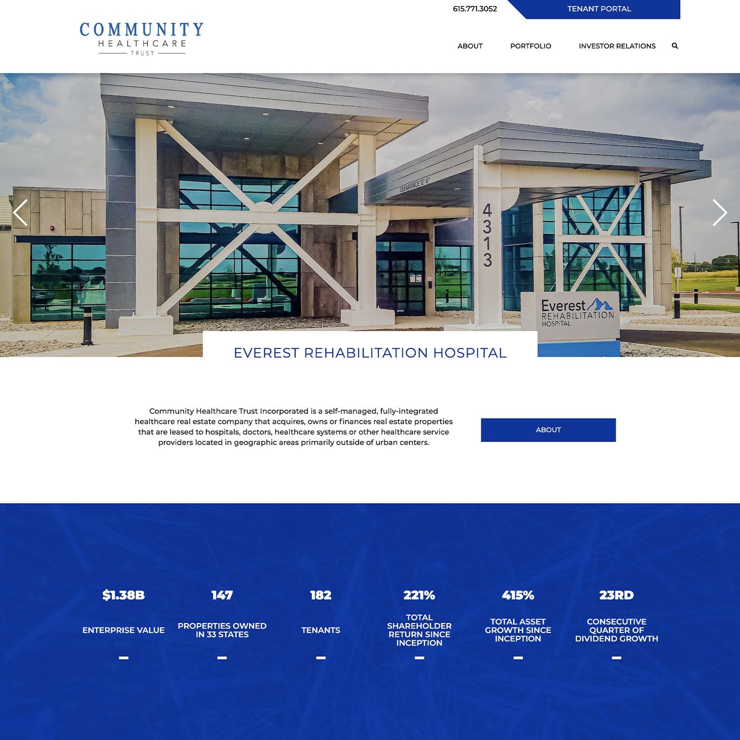 healthcare and rehabilitation website - JLB, Best Web Design and Web Development Company in Nashville, Brentwood, and Franklin
