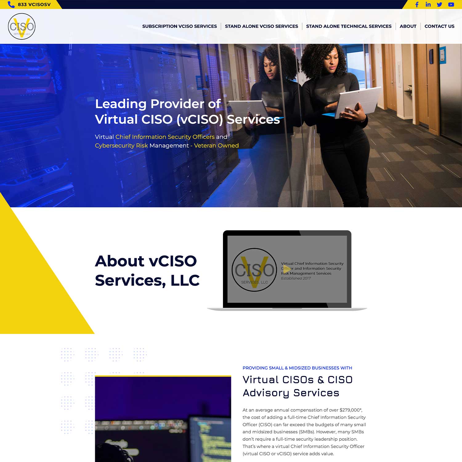 vCISO Services - Nashville Web Design