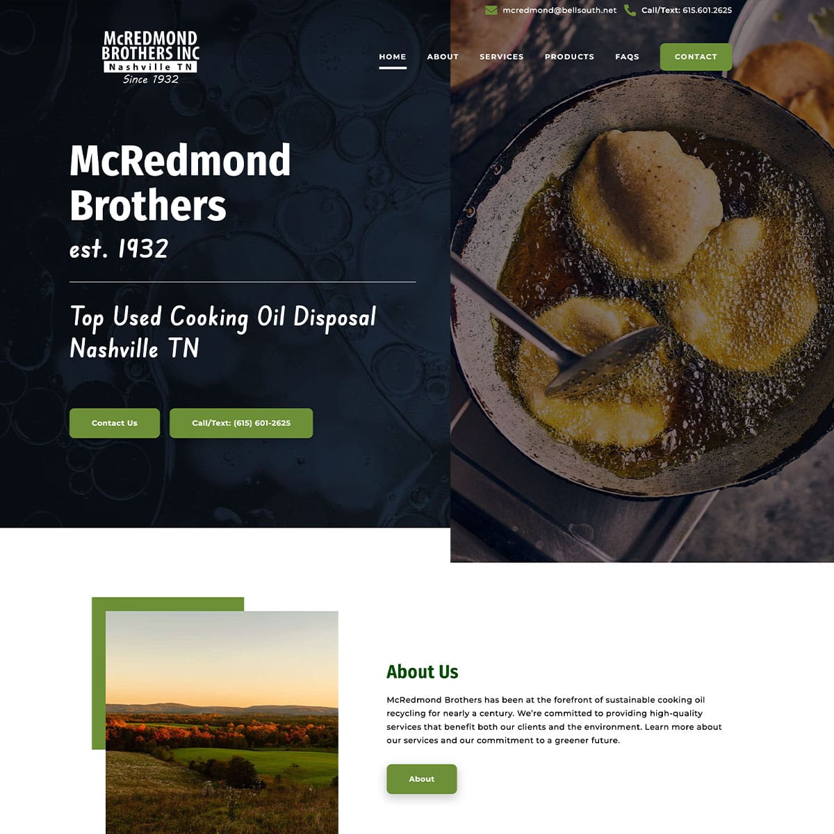 MCREDMOND AFTER | Nashville TN Website Design